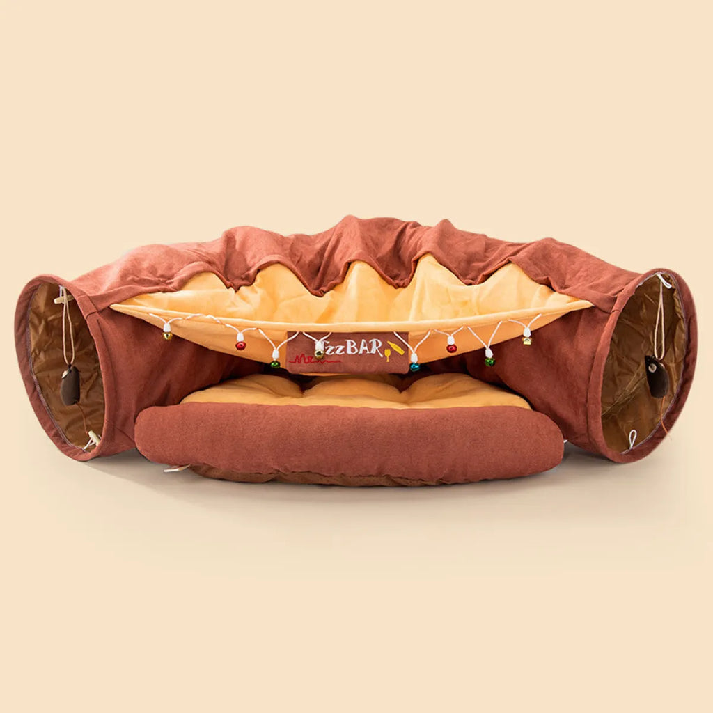 Durable Washable Collapsible Cat Tunnel