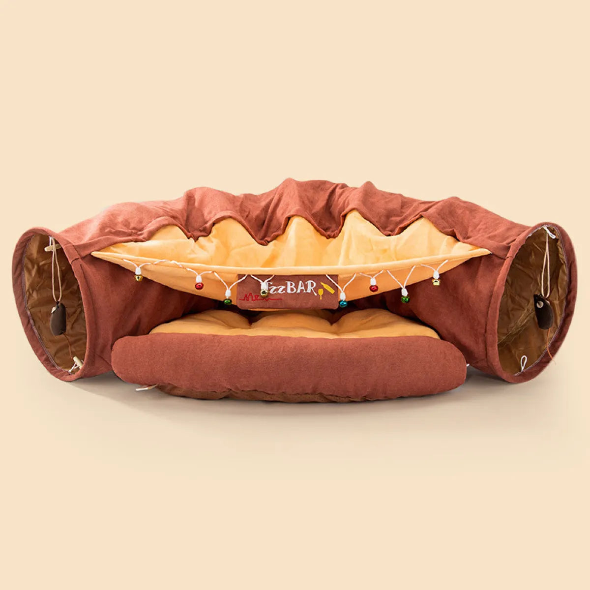 Durable Washable Collapsible Cat Tunnel