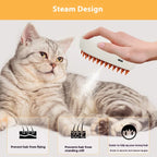USB Rechargeable Pet Steam Comb